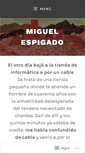 Mobile Screenshot of elespigado.com